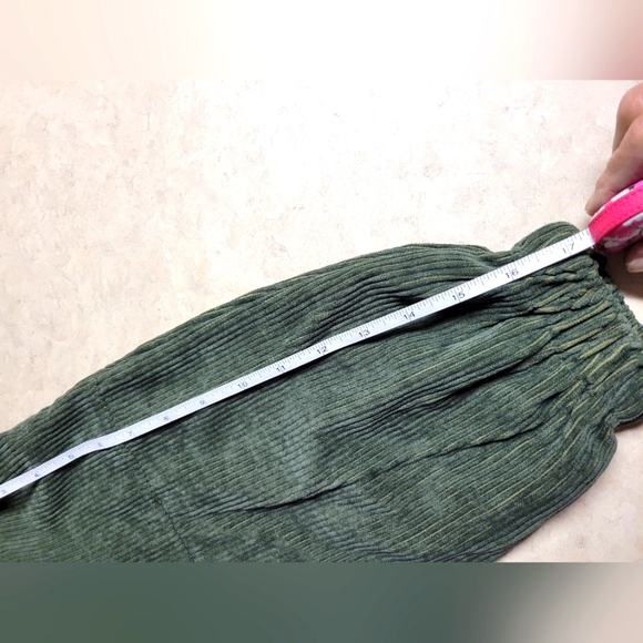 Zaful Corduroy Crop Hooded long sleeve top - Picture 5 of 16